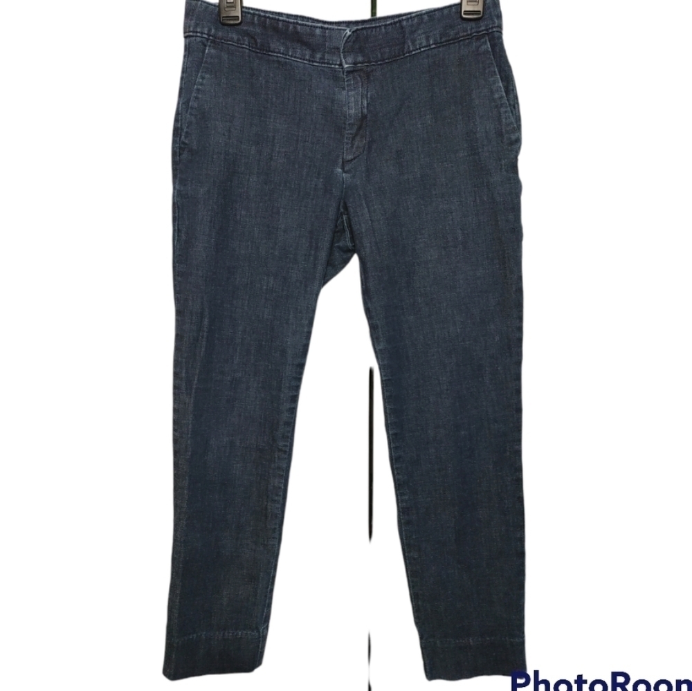 Denim crop jeans women size 2